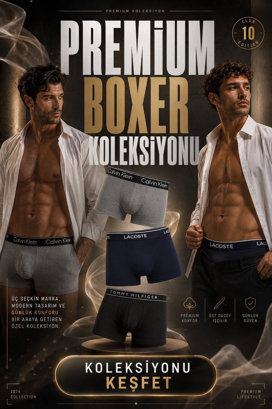 Premium boxer koleksiyonu